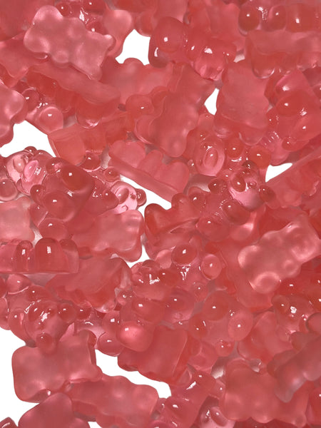Solid Pink Gummy Bears