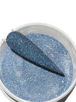 Blue Reflective Glitter Acrylic